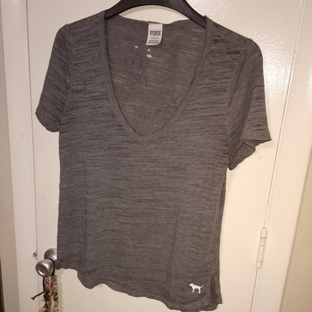 Victoria's Secret Pink Tee Sz Lg